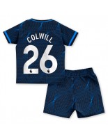 Chelsea Levi Colwill #26 Vieraspaita Lasten 2023-24 Lyhythihainen (+ shortsit)